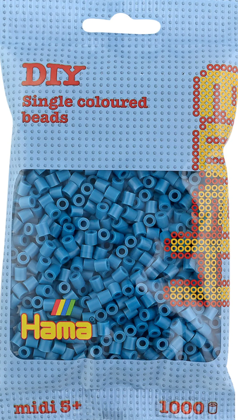 Hama midi perler 1000 stk petrol 83