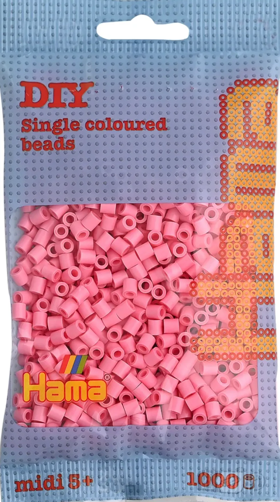 Hama midi perler 1000 stk rosa 6