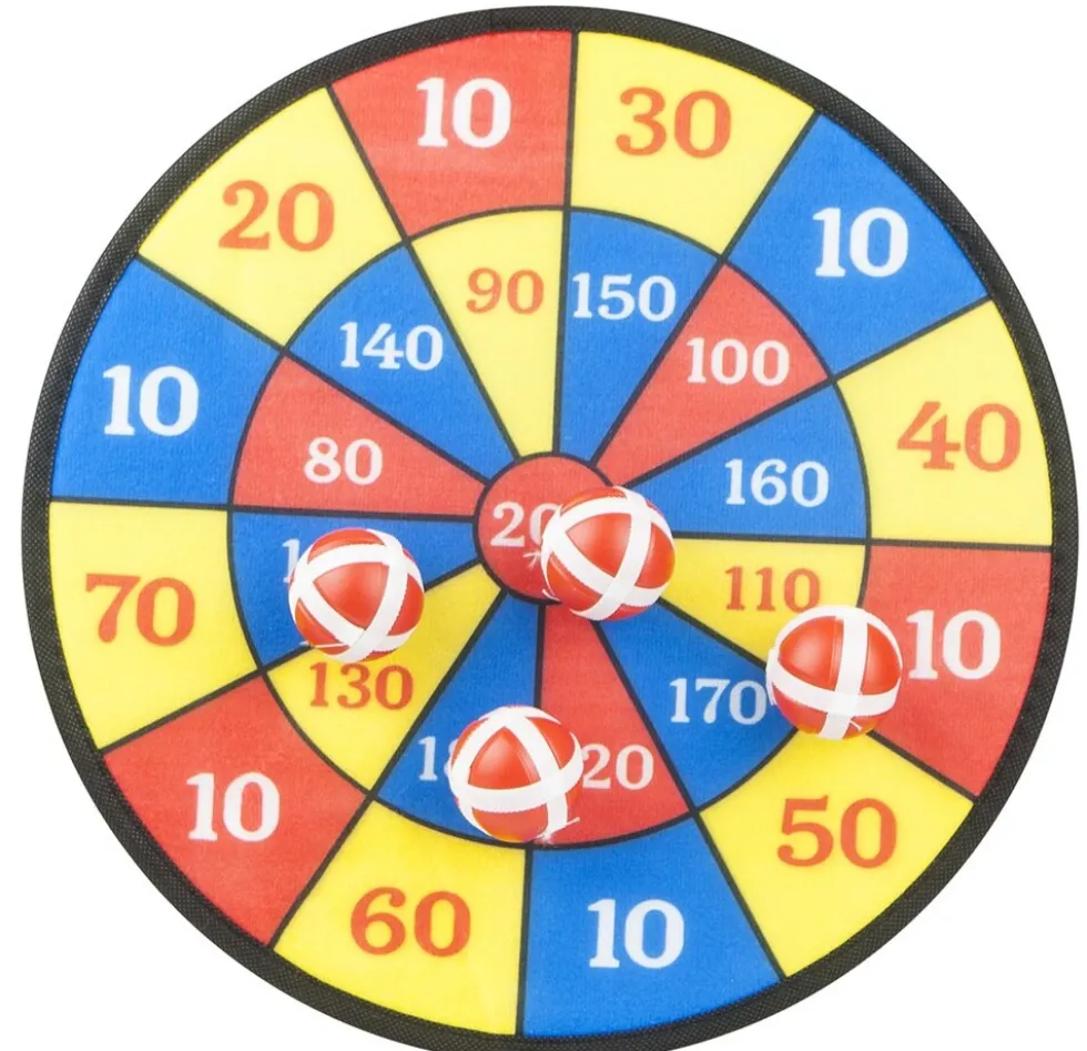 Happy Summer Dartspil i velcro