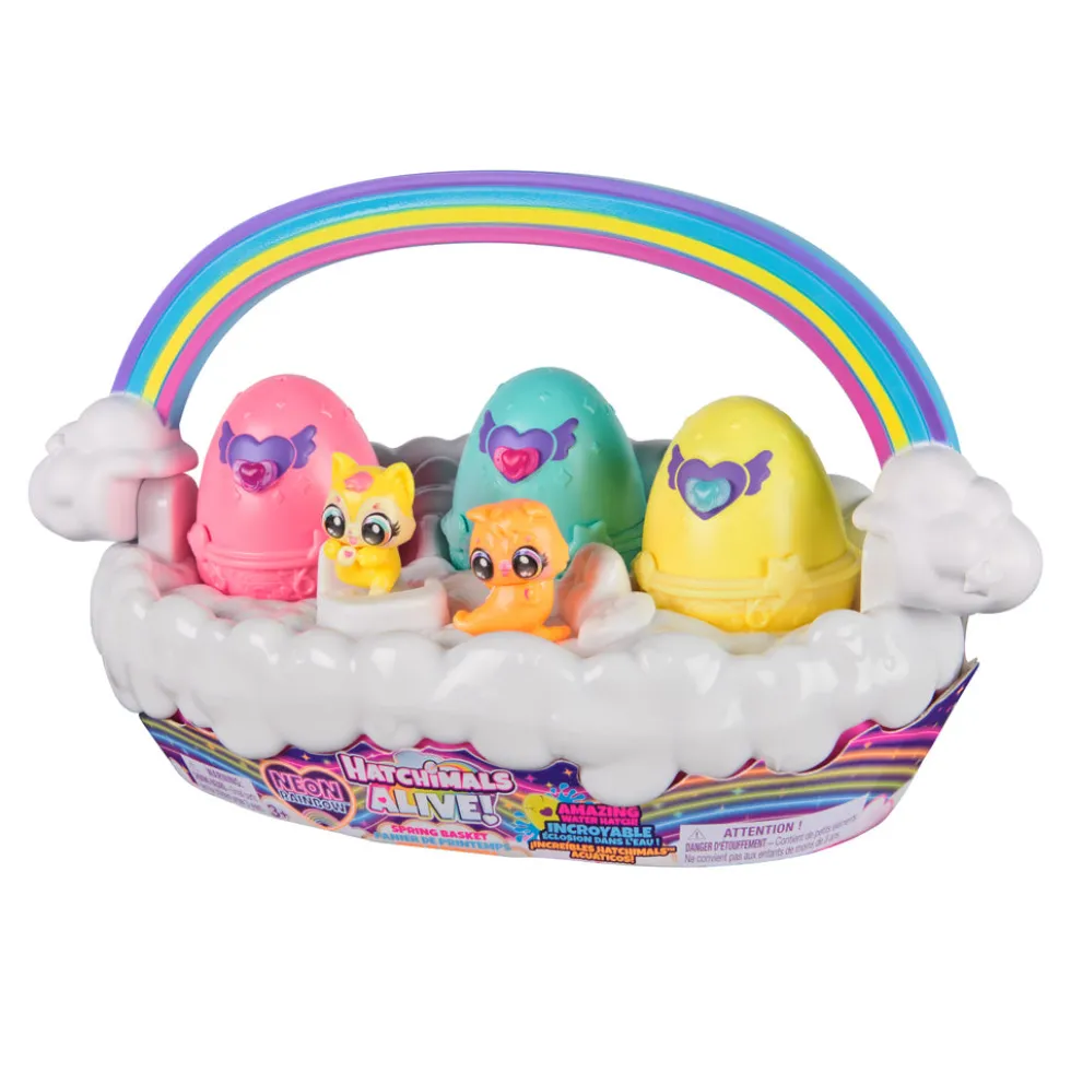 Hatchimals Alive Neon Rainbow Kurv