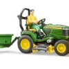 Havetraktor Bruder John Deere med trailer