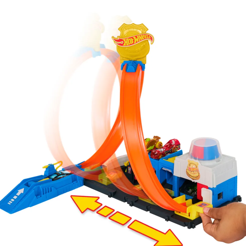 Hot Wheels City Super Politistation