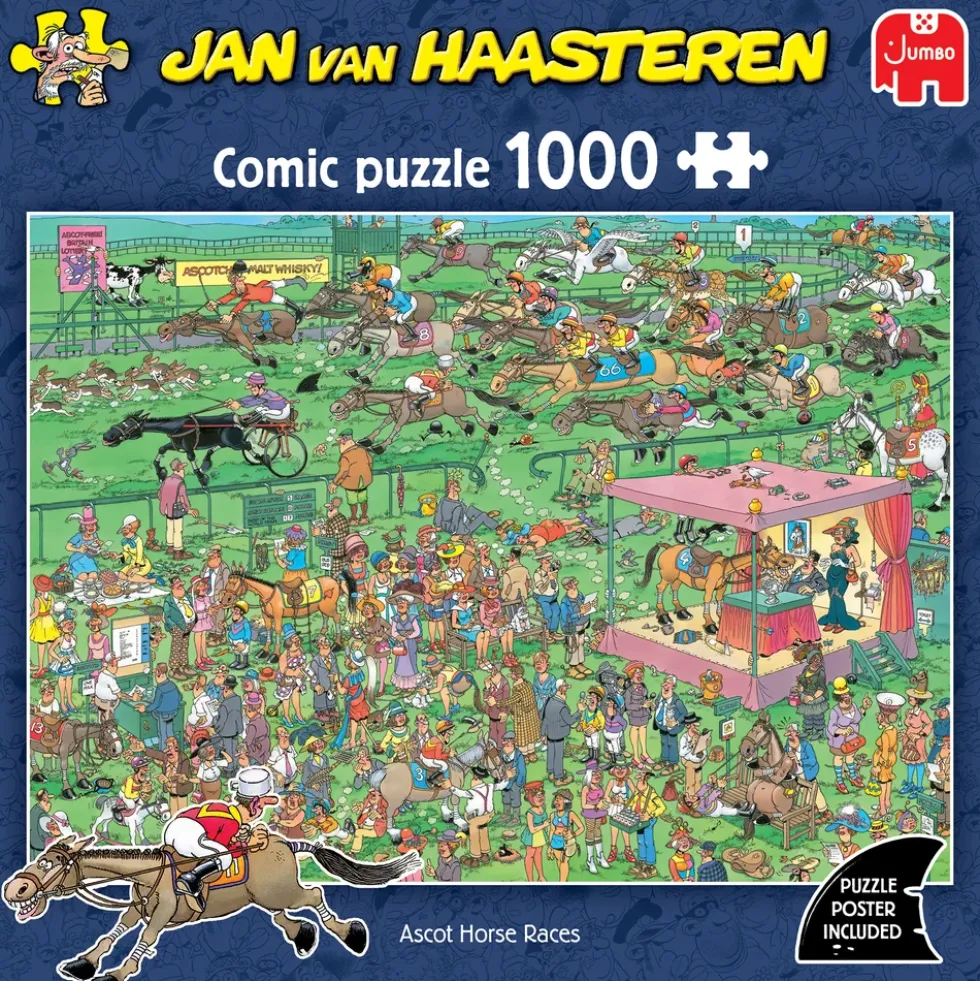 JANVANHAASTEREN Ascot Horse Race 1000 brikker
