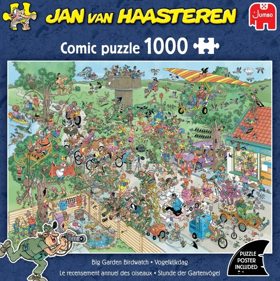 JANVANHAASTEREN Big Garden Birdwatch 1000 brikker