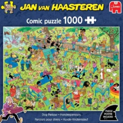 JANVANHAASTEREN Dog Parkour 1000 brikker