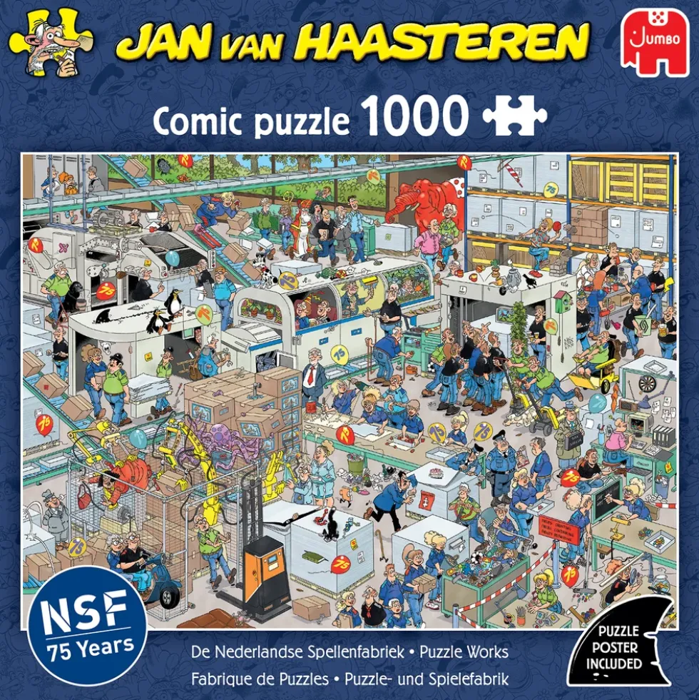 JANVANHAASTEREN Every Piece Counts 1000 brikker