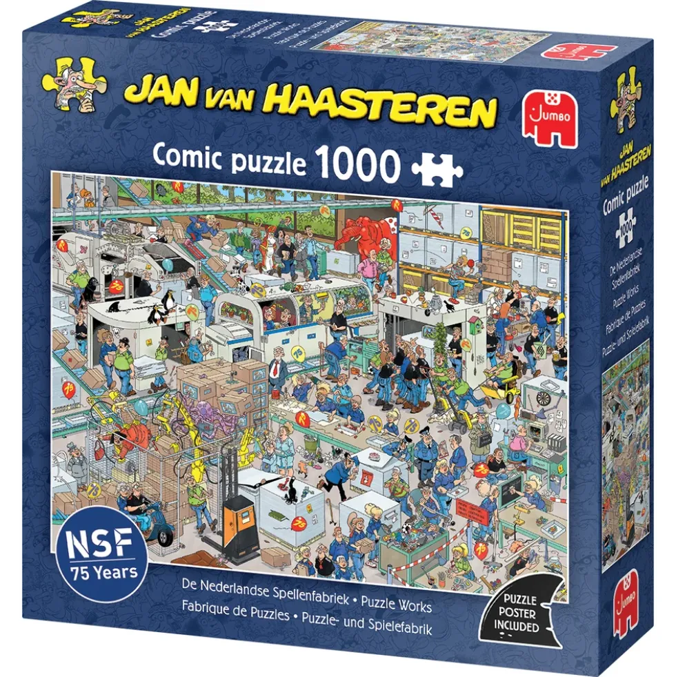JANVANHAASTEREN Every Piece Counts 1000 brikker