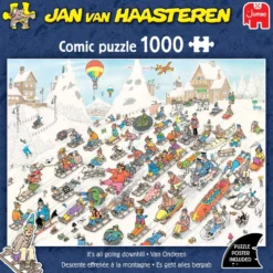 JANVANHAASTEREN It's All Going Downhill 1000 brikker