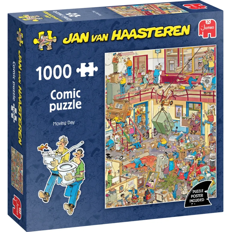 JANVANHAASTEREN Moving Day 1000 brikker