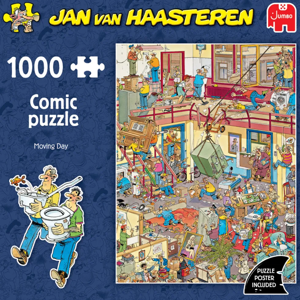 JANVANHAASTEREN Moving Day 1000 brikker