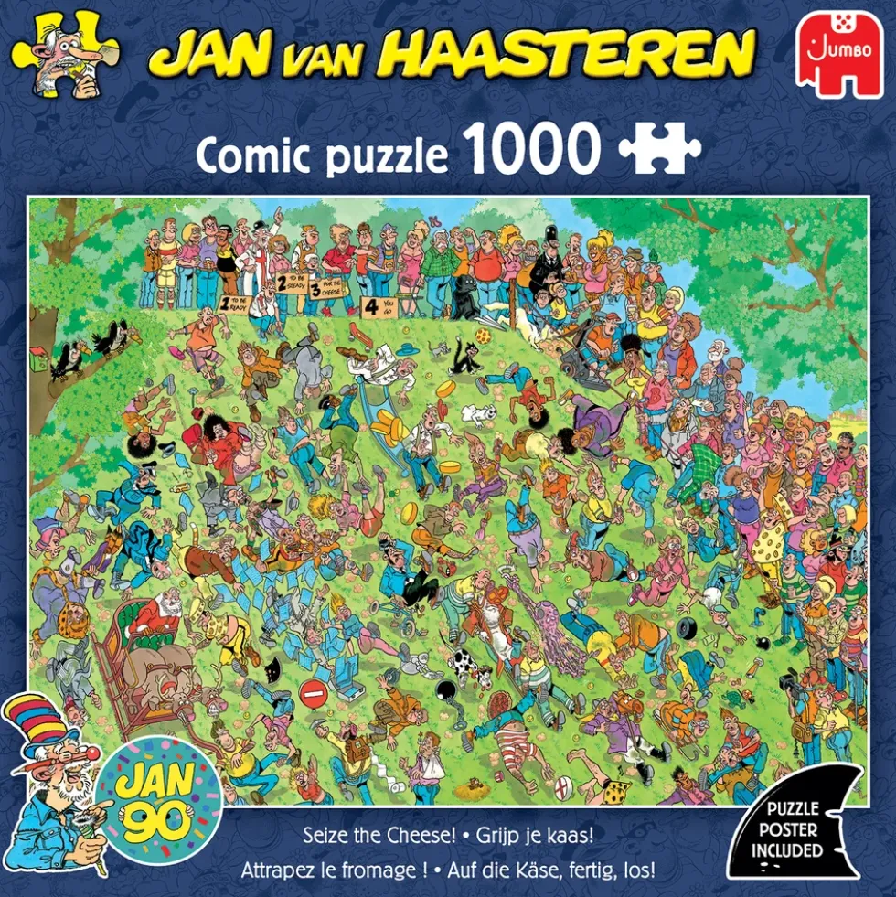 JANVANHAASTEREN Seize the Cheese! 1000 brikker