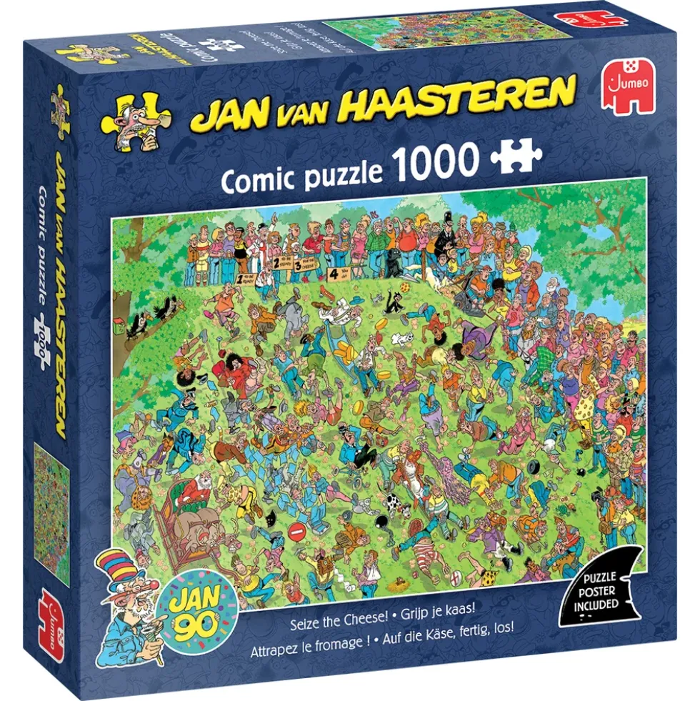 JANVANHAASTEREN Seize the Cheese! 1000 brikker