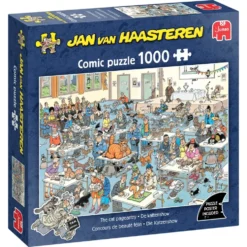 JANVANHAASTEREN The Cat Pageantry 1000 brikker