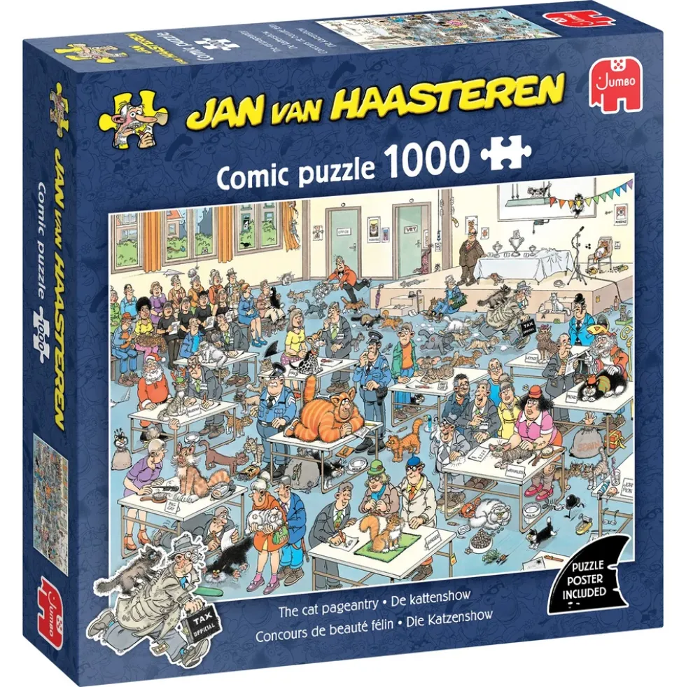 JANVANHAASTEREN The Cat Pageantry 1000 brikker