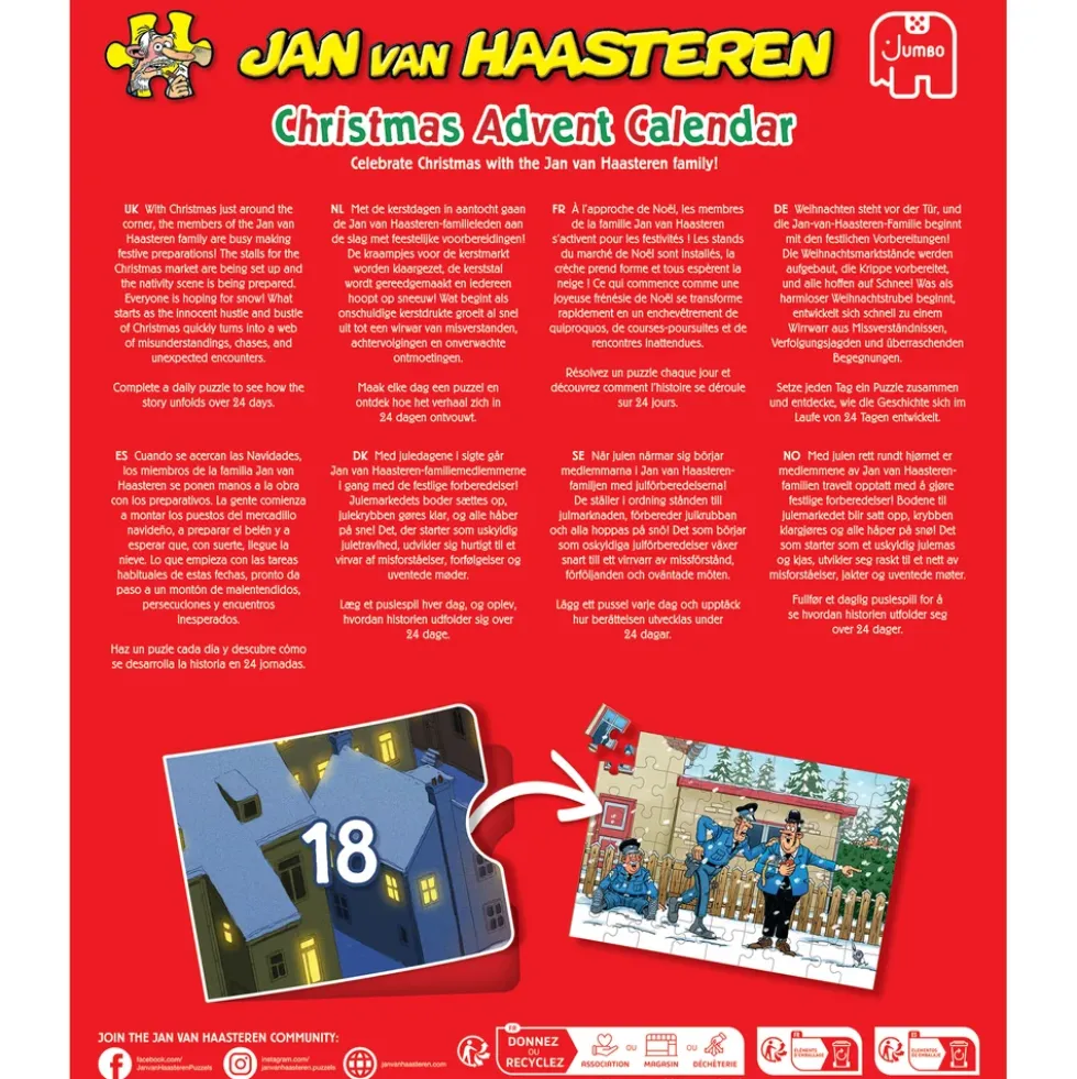 Julekalender Jan van Haasteren 2026