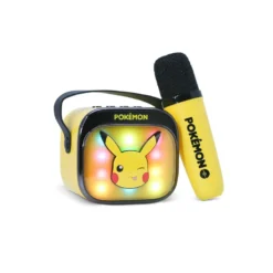 Karaokehøjttaler med mikrofon Pikachu