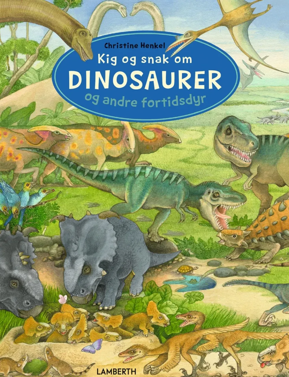Kig og snak om dinosaurer og andre fortidsdyr