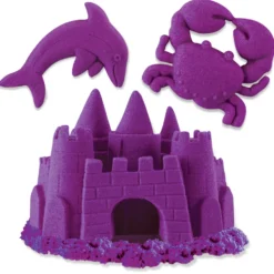 Kinetic Sand Neonboks med Primærfarver