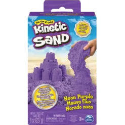 Kinetic Sand Neonboks med Primærfarver