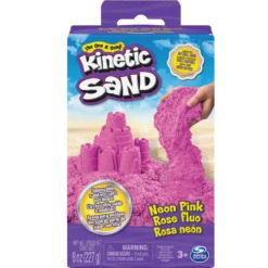 Kinetic Sand Neonboks med Primærfarver