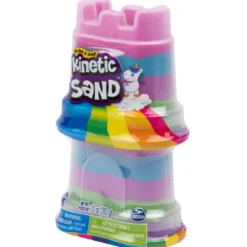 Kinetic Sand Rainbow Unicorn Castle ass