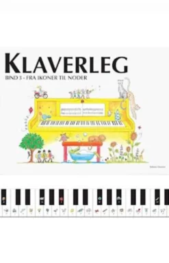 Klaverleg bind 3 - fra ikoner til noder (gul)