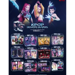 K-Pop Demon Hunters energy edition cards