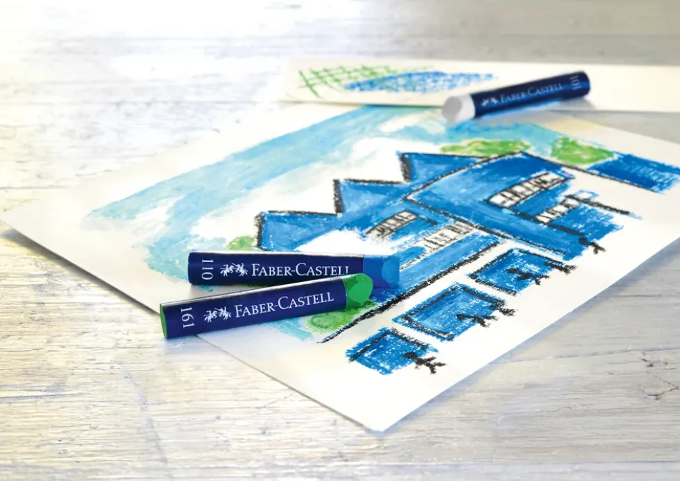 Kridt oliepastel Faber-Castell 36 stk
