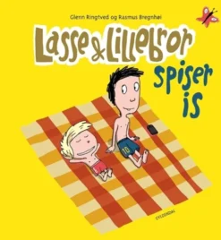 Lasse og Lillebror spiser is