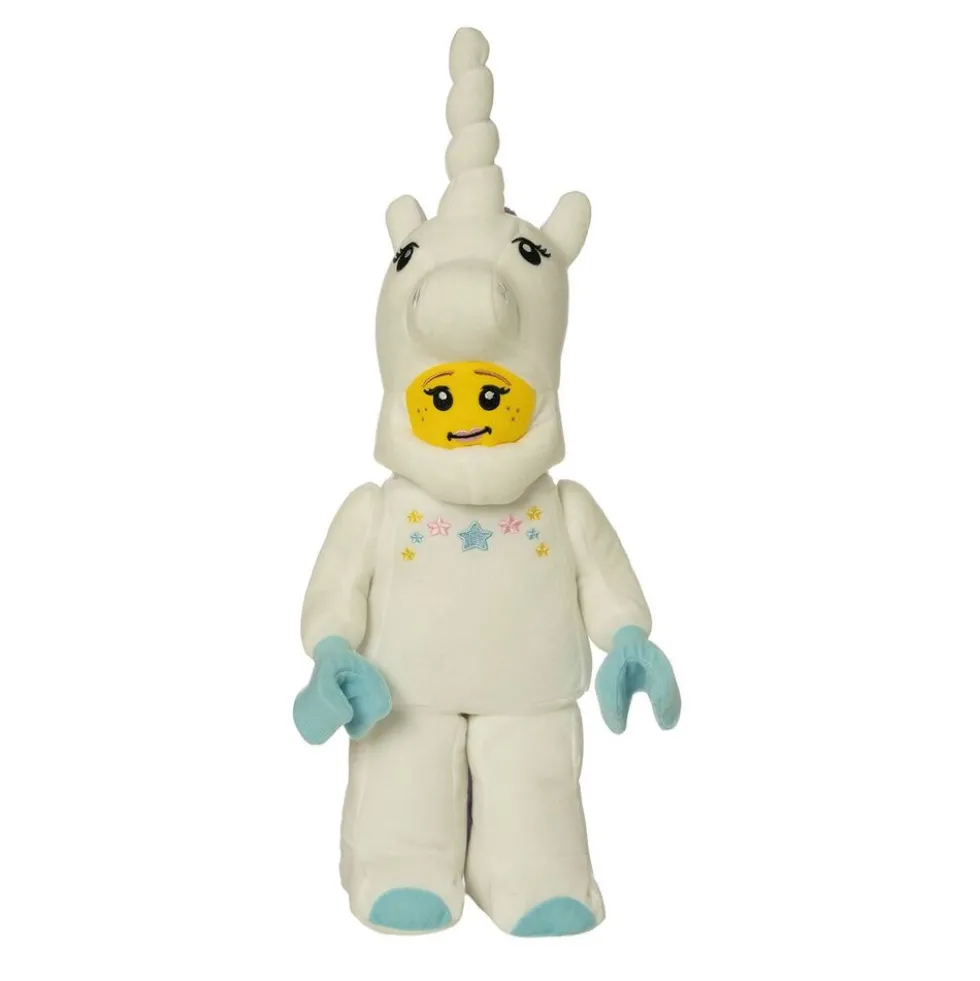 LEGO Enhjørning plys bamse H43 cm