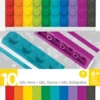 LEGO stationery gelpens 10 pak
