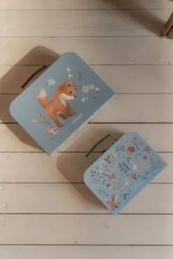 Little Dutch kuffertsæt, forest friends blå
