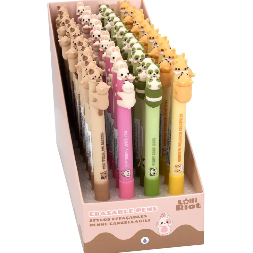 Lolli Riot Viskbar Gelpen Click & Kiss asst