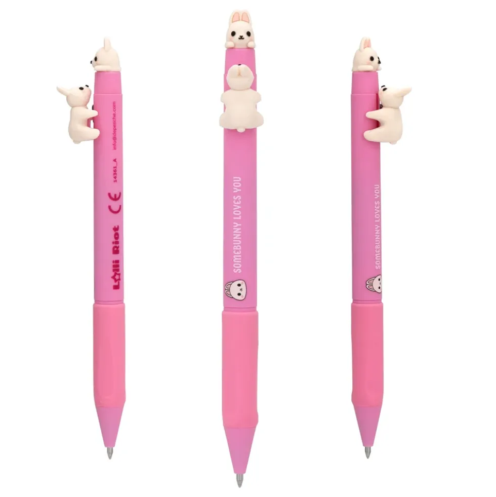 Lolli Riot Viskbar Gelpen Click & Kiss asst