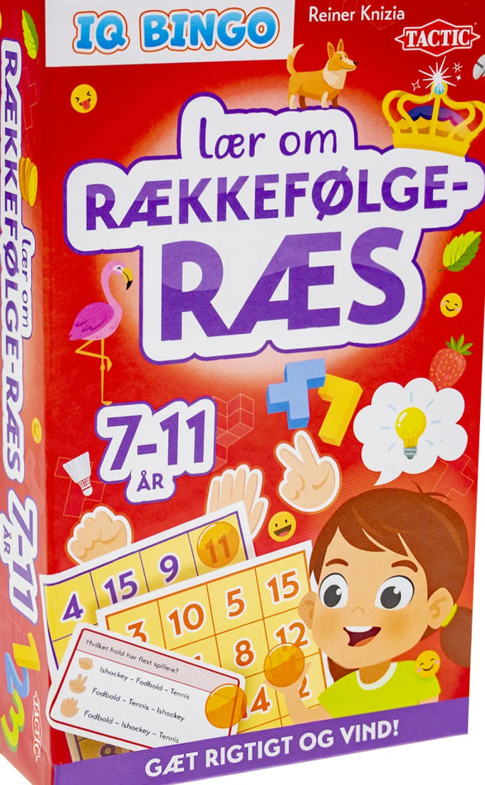 Lær Om Rækkefølge Ræs IQ Bingo