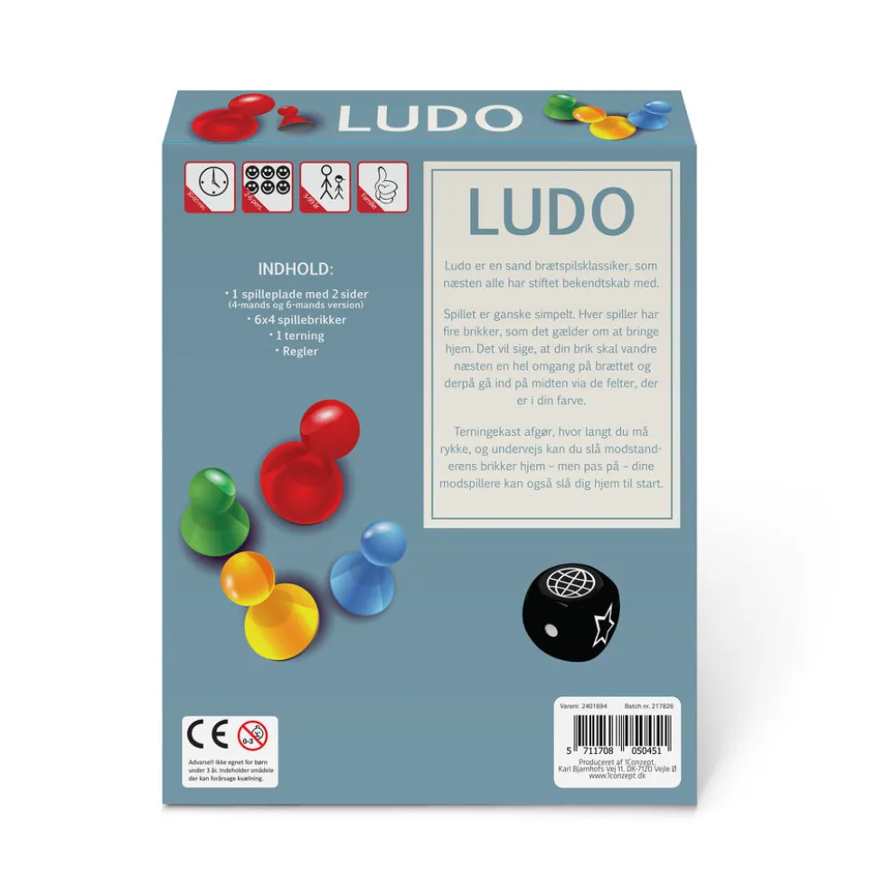 Ludo 4 og 6 mands