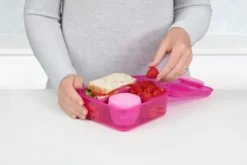 Madkasse Sistema Bento Cube Lunch pink 1,25L