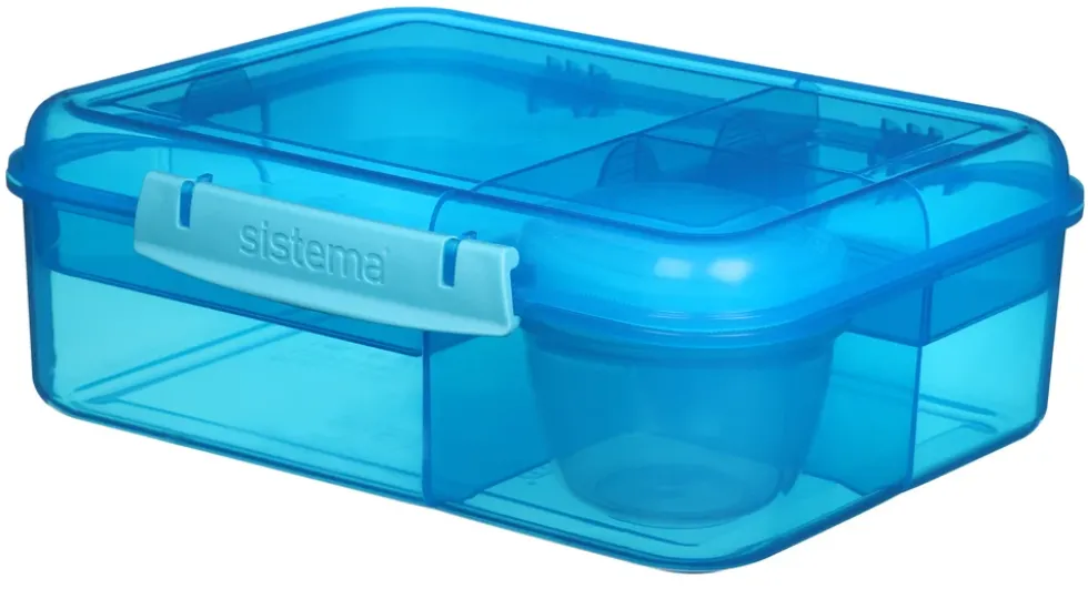 Madkasse Sistema Bento Lunch blå 1,65L