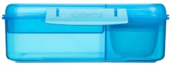 Madkasse Sistema Bento Lunch blå 1,65L