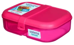 Madkasse Sistema Ribbon Lunch pink 1,1L