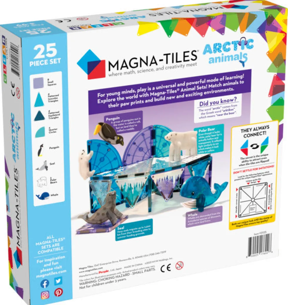 MAGNA-TILES Arctic Animals 25 stk.