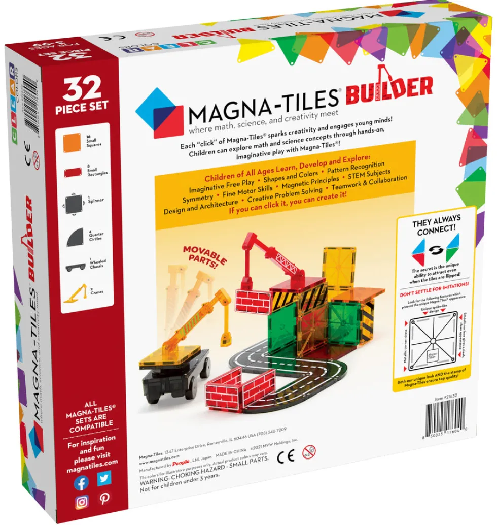 MAGNA-TILES Builder 32 stk.