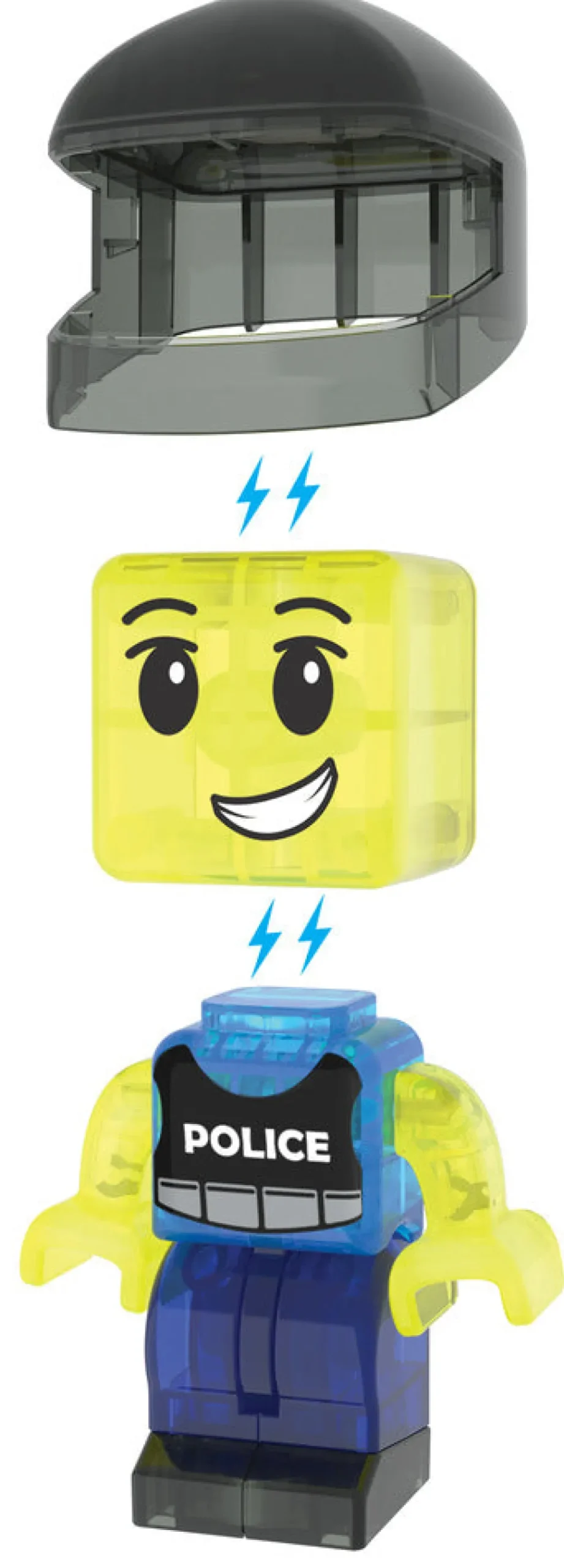 MAGNA-TILES Politipatrulje 20 dele