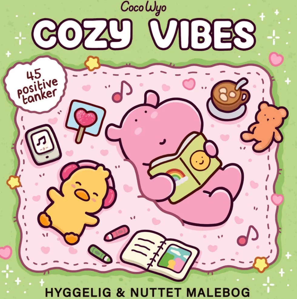Malebog: Cozy Vibes - Cozy Coloring