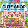 Malebog: Cute Shop - Cozy Coloring