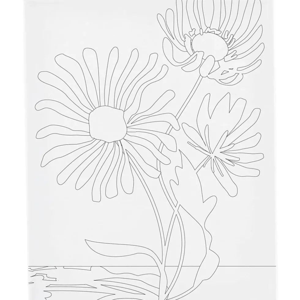 Malerlærred med print