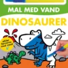 Mal med vand - Dinosaurer (papbog med pensel - farvelæg igen og igen)