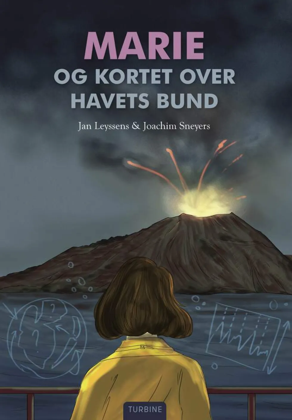 Marie og kortet over havets bund