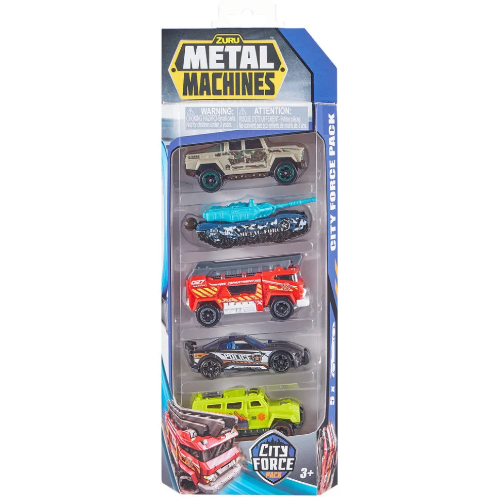 Metal machines biler 5-pak