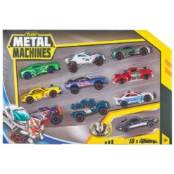 Metal Machines Mini Racing Car 10-Pak